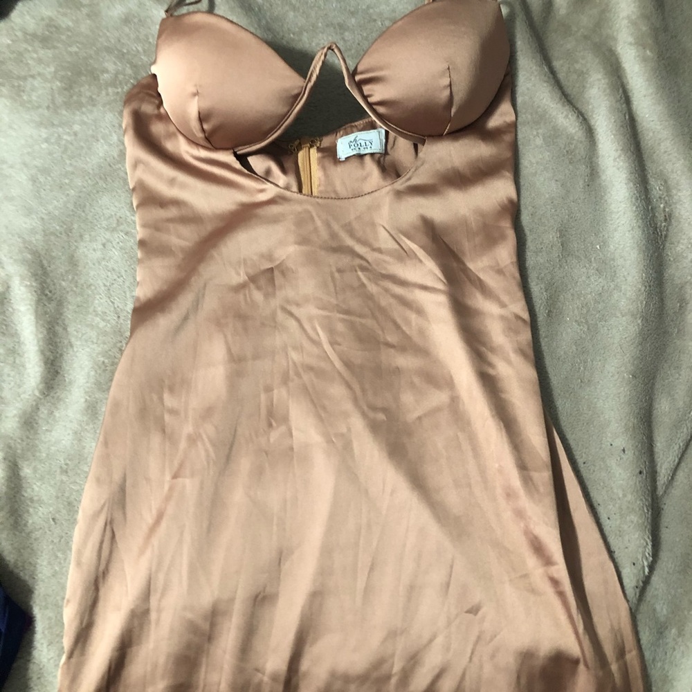 oh polly silky dress